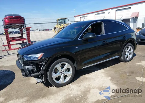 2021 Audi Q5 Sportback Premium Plus 45 Tfsi Quattro S Tronic from USA, damaged, VIN WA15AAFYXM2082815